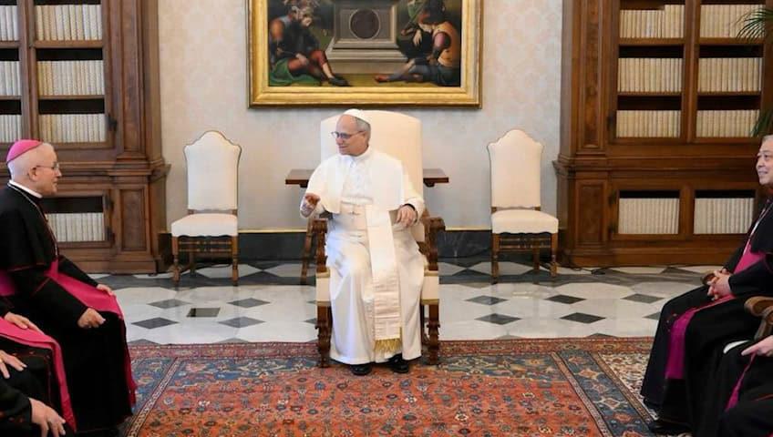 Recibe Papa León XIV a Obispos de la Unión Europea en El Vaticano Recibe Papa León XIV a Obispos de la Unión Europea en El Vaticano