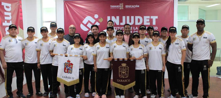 Selección tabasqueña de Beisbol 5 parte a Olimpiada Nacional