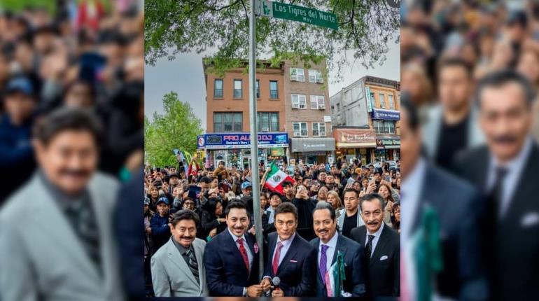 Nombran calle en honor a Los Tigres del Norte en Brooklyn 