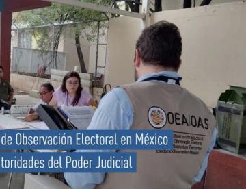OEA despliega misión de observadores para la elección judicial