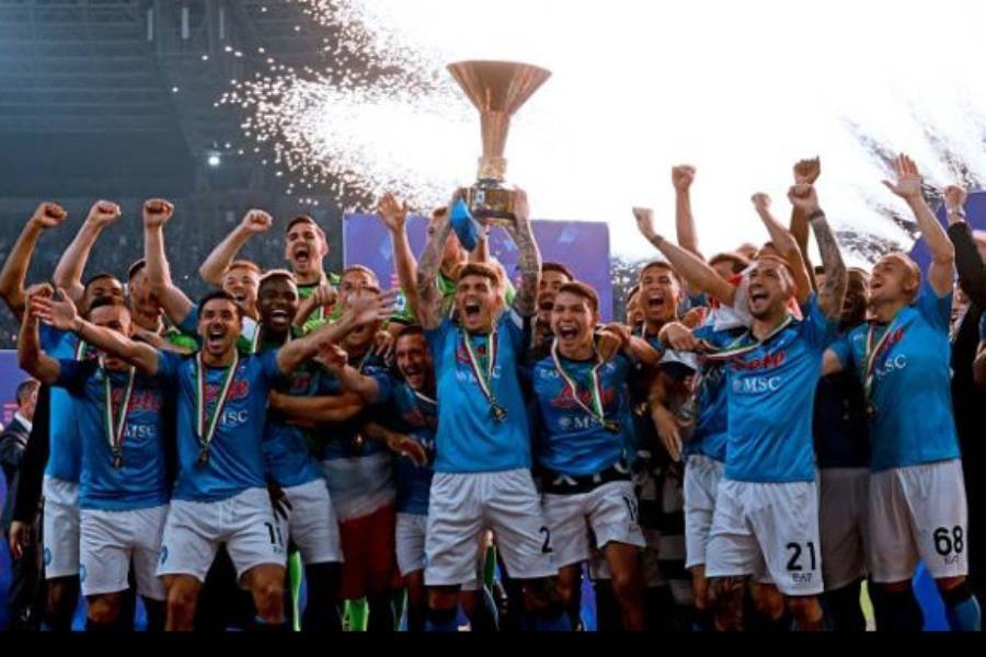 Napoli conquista su 4º título en la Serie A Napoli conquista su 4º título en la Serie A