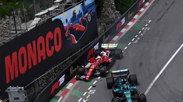 Sancionan a Lance Stroll tras provocar colisión con Leclerc en práctica 1 del GP de Mónaco 2025