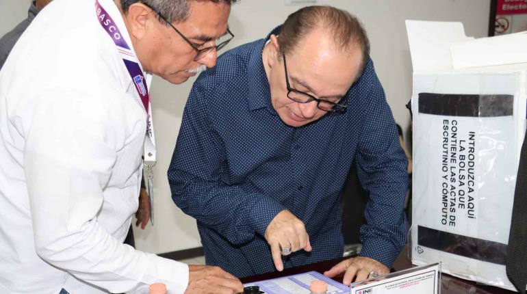 Consejos del INE verifican medidas de seguridad de boletas y actas de casillas
