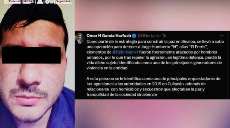 Abaten a "El Perris", generador de violencia en Sinaloa