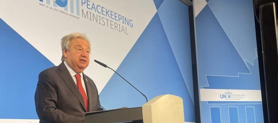 Invita Antonio Guterres al Papa León XIV a visitar la ONU Invita Antonio Guterres al Papa León XIV a visitar la ONU