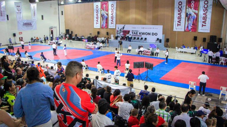 Arranca en Tabasco Regional de Taekwondo rumbo a Olimpiada Nacional
