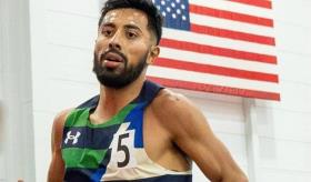 Clasifica Eduardo Herrera al mundial de atletismo y rompe récord mexicano en los 5 mil metros