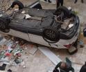 Conductora cae desde tercer piso en plaza comercial de CDMX