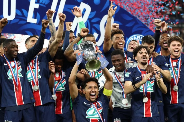 PSG conquista Copa de Francia a una semana de la final de Champions PSG conquista Copa de Francia a una semana de la final de Champions