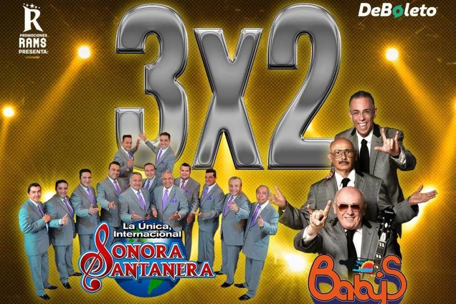 La Sonora Santanera y Los Babys al 3x2 en show en Villahermosa La Sonora Santanera y Los Babys al 3x2 en show en Villahermosa