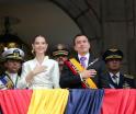 Juramenta Daniel Noboa como presidente de Ecuador por cuatro años más
