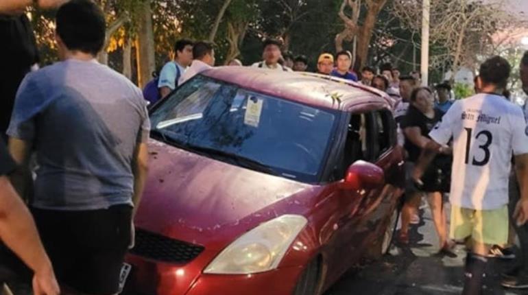Accidente en Unidad Deportiva ´El Toreo´ hace visible consumo de bebidas alcohólicas en la zona