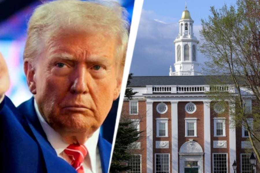 Arremete Trump nuevamente contra Harvard por no compartir datos de estudiantes extranjeros Arremete Trump nuevamente contra Harvard por no compartir datos de estudiantes extranjeros