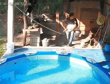 Captan video de “roba pavo” en Cunduacán