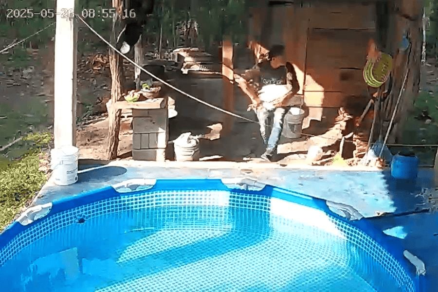 Captan video de "roba pavo" en Cunduacán Captan video de "roba pavo" en Cunduacán