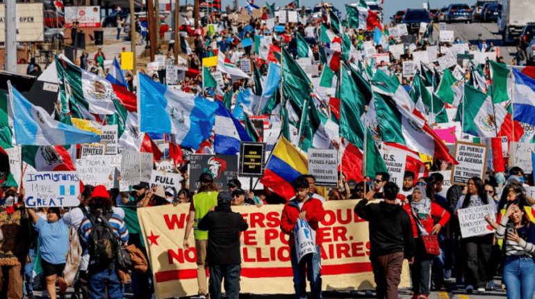 Advierte Sheinbaum manifestaciones "pacíficas" contra gravámenes de remesas en EE. UU.
