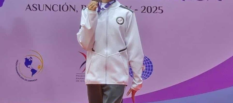Gana tabasqueña oro junto a la delegación mexicana en Gimnasia Rítmica Gana tabasqueña oro junto a la delegación mexicana en Gimnasia Rítmica