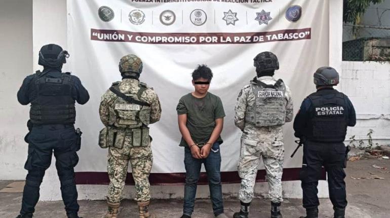 Confirman autoridades detención de ´El Pollito´ en Cárdenas