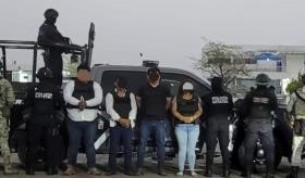 Detienen a 4 presuntos distribuidores de droga en Centro