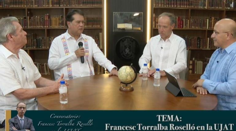 Jóvenes actuales han perdido algunos valores, sostiene Francesc Torralba, Doctor Honoris Causa UJAT 2025