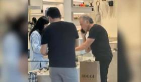 Captan nuevamente a los Yunes en Madrid, ahora en tienda de lujo