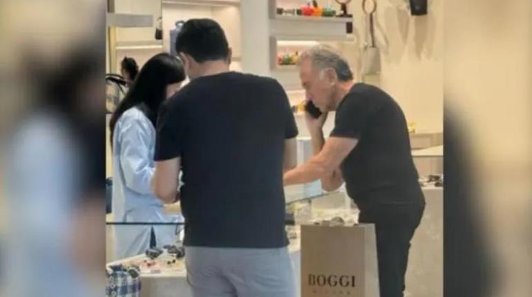Captan nuevamente a los Yunes en Madrid, ahora en tienda de lujo