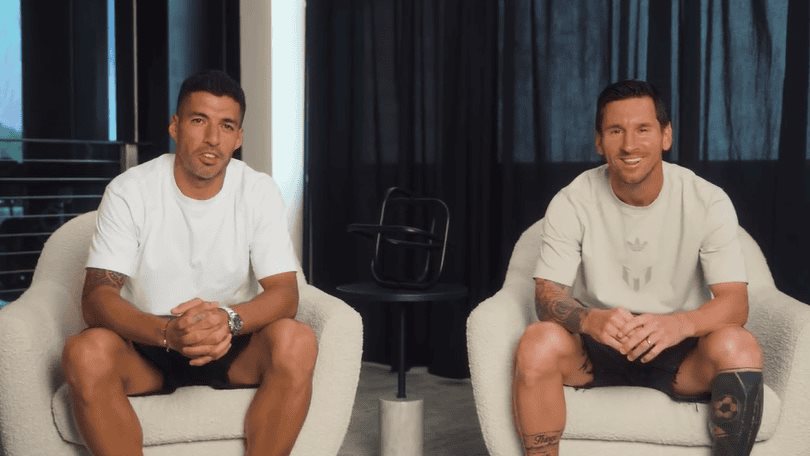 Luis Suárez y Messi anuncian la fundación de su equipo el Deportivo LSM Luis Suárez y Messi anuncian la fundación de su equipo el Deportivo LSM