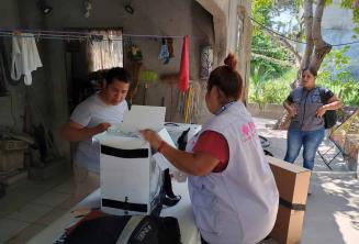 Inicia entrega de paquetes electorales a 1,411 presidentes de mesas de casillas