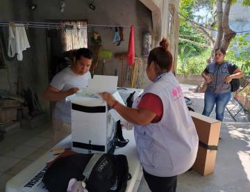 Inicia entrega de paquetes electorales a 1,411 presidentes de mesas de casillas