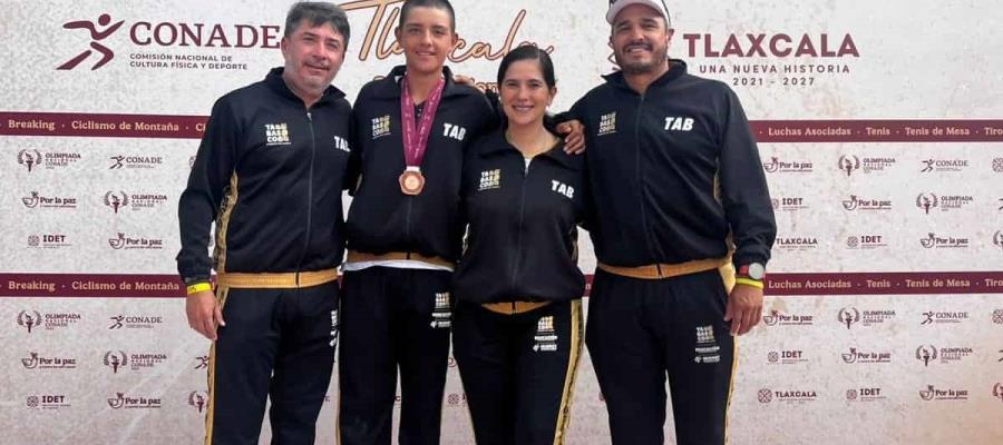 Tabasco obtiene bronce en la Olimpiada Nacional de Tenis Tabasco obtiene bronce en la Olimpiada Nacional de Tenis