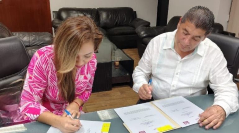 Firman SSPC e IEPC convenio para garantizar seguridad durante jornada electoral judicial el 1 de junio