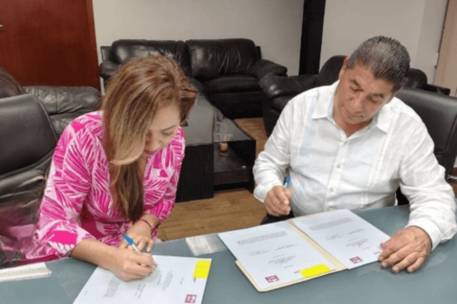 Firman SSPC e IEPC convenio para garantizar seguridad durante jornada electoral judicial el 1 de junio Firman SSPC e IEPC convenio para garantizar seguridad durante jornada electoral judicial el 1 de junio