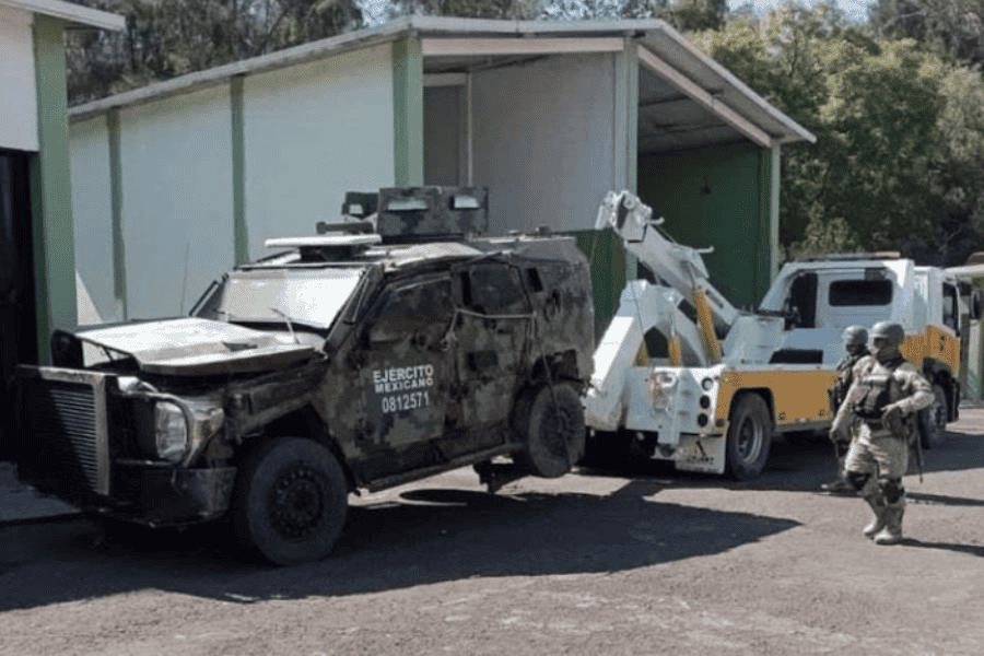 Mina terrestre quita la vida a 8 militares en límites de Michoacán y Jalisco Mina terrestre quita la vida a 8 militares en límites de Michoacán y Jalisco