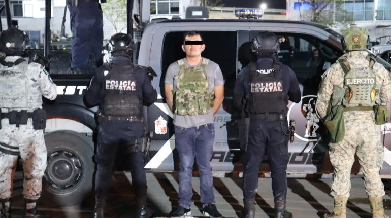 Detienen a ´El Michell´, presunto jefe de plaza en Jalapa