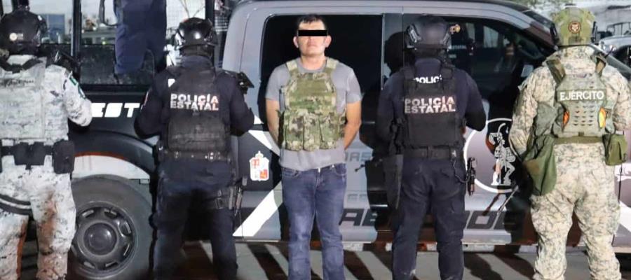 Detienen a ´El Michell´, presunto jefe de plaza en Jalapa Detienen a ´El Michell´, presunto jefe de plaza en Jalapa