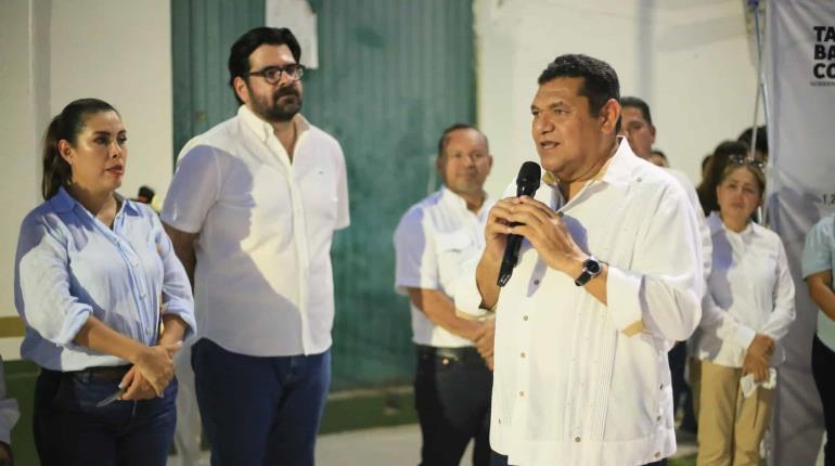 "No hay ninguna intención de hacer negocio o robarse el dinero": Javier May en gira por Cárdenas