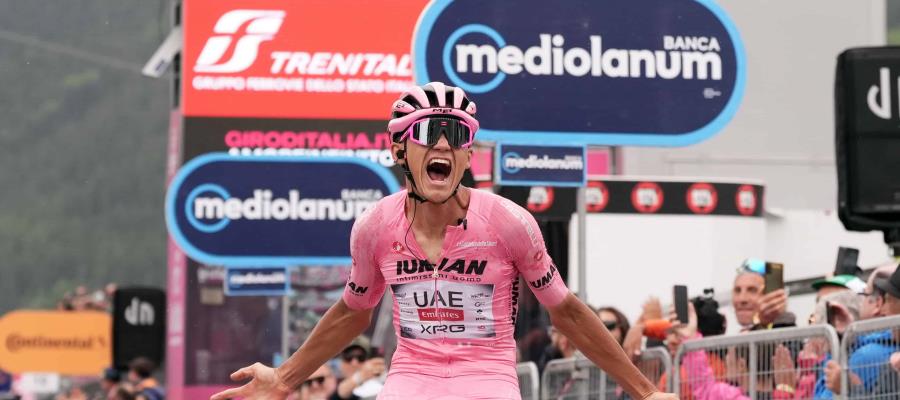 "Nunca me rindo": Isaac del Toro tras ganar la etapa 17 del Giro de Italia "Nunca me rindo": Isaac del Toro tras ganar la etapa 17 del Giro de Italia