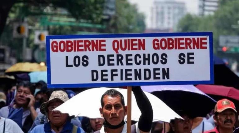 Rechaza Sheinbaum reunirse con la CNTE
