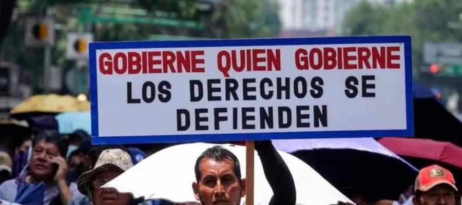 Rechaza Sheinbaum reunirse con la CNTE