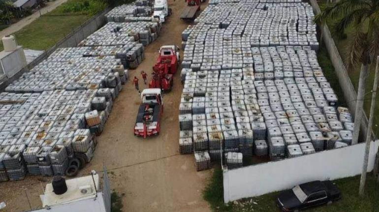 Casi 15 millones de litros de huachicol asegurados hasta mayo en Tabasco: 30 Zona