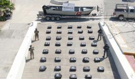 Decomiso de 1.5 toneladas de cocaína en Jalisco, deja afectación de 362 mdp a crimen organizado: Autoridades