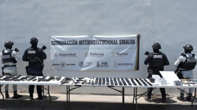 Decomisan armas, celulares, tarjetas telefónicas y módems en nueva revisión en penal de Culiacán, Sinaloa