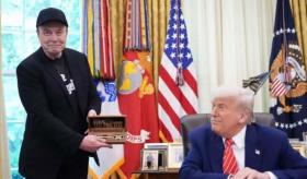 Se despide Musk en la Casa Blanca