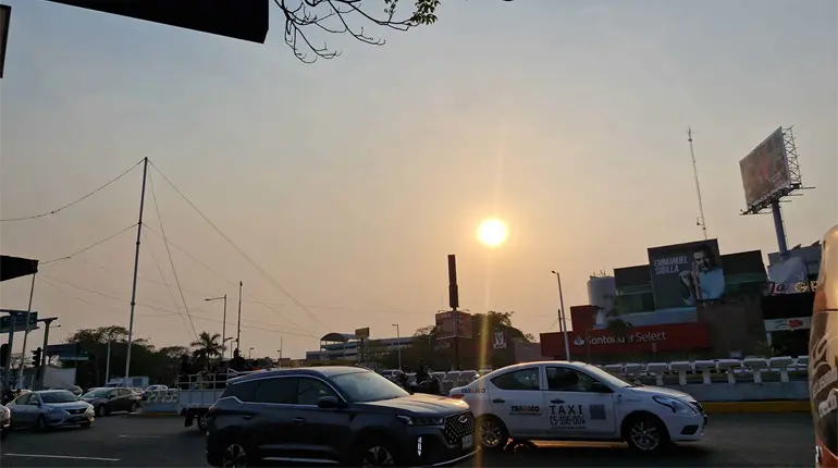 Ambiente caluroso y baja probabilidad de lluvia prevé Conagua para este lunes en Tabasco