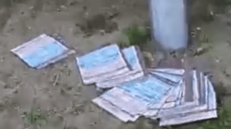 Documentos encontrados bajo el puente Tabscoob eran "acordeones": INE