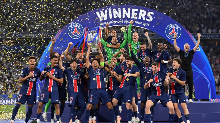 PSG es campeón de la Champions League