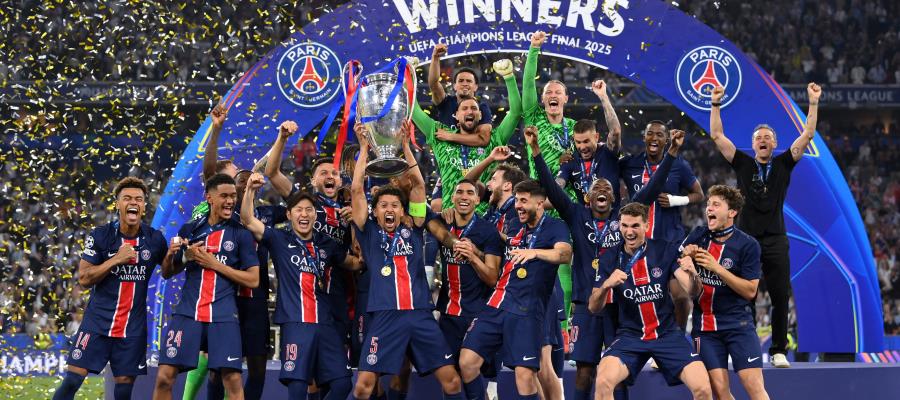 PSG es campeón de la Champions League