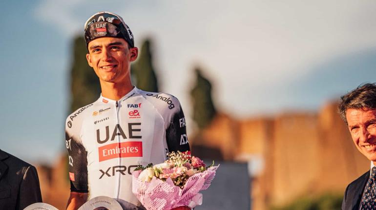 Isaac del Toro hace historia al subir al podio en el Giro de Italia