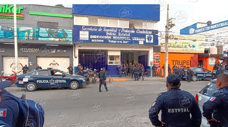 Policías en Tabasco exigen pago de viáticos por cobertura de elección judicial