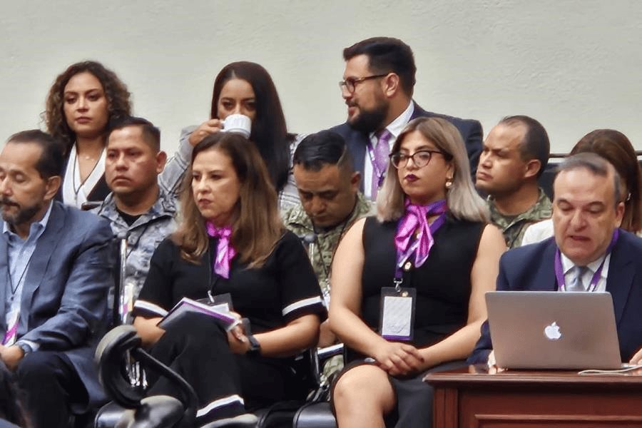 Militares son vistos por primera vez en sesión del Consejo General del INE Militares son vistos por primera vez en sesión del Consejo General del INE